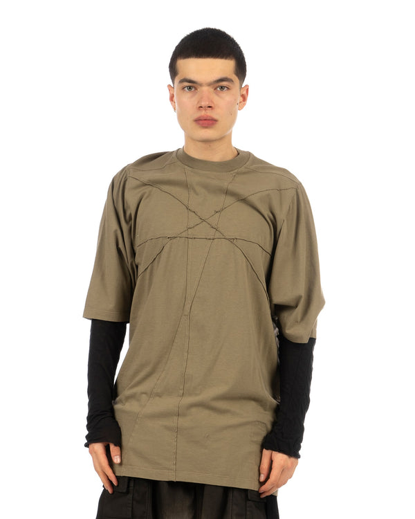 DRKSHDW by Rick Owens | Jumbo T Pale Green - Concrete