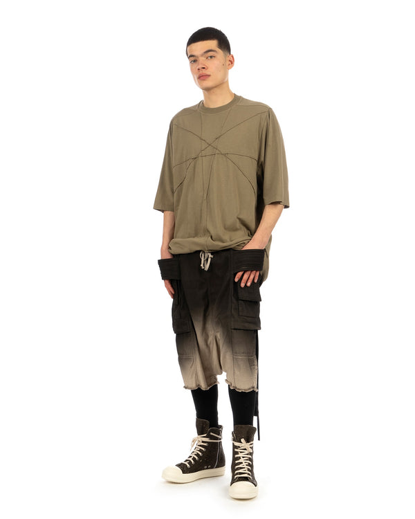 DRKSHDW by Rick Owens | Jumbo T Pale Green - Concrete