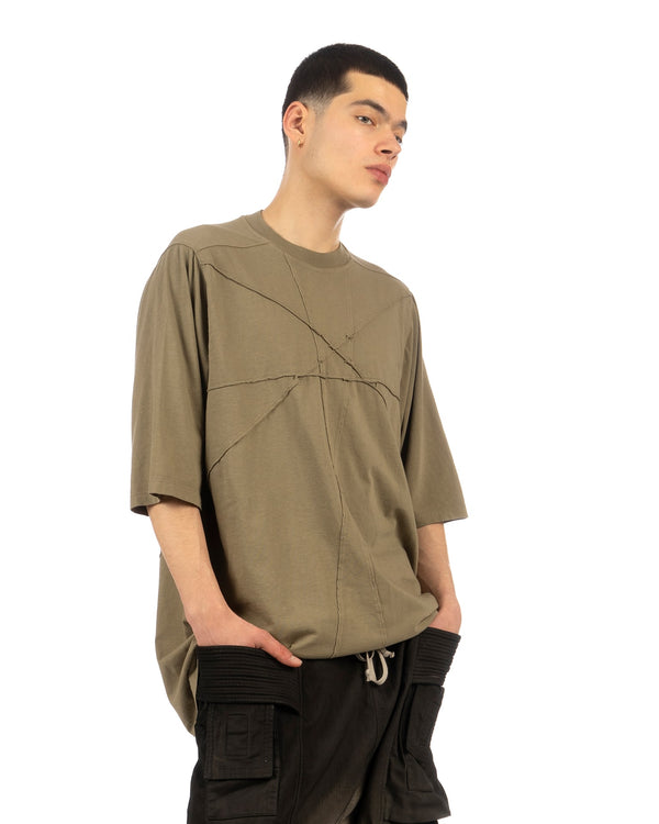 DRKSHDW by Rick Owens | Jumbo T Pale Green - Concrete