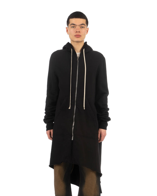 DRKSHDW by Rick Owens | Hoodie Fishtail Parka Black - Concrete