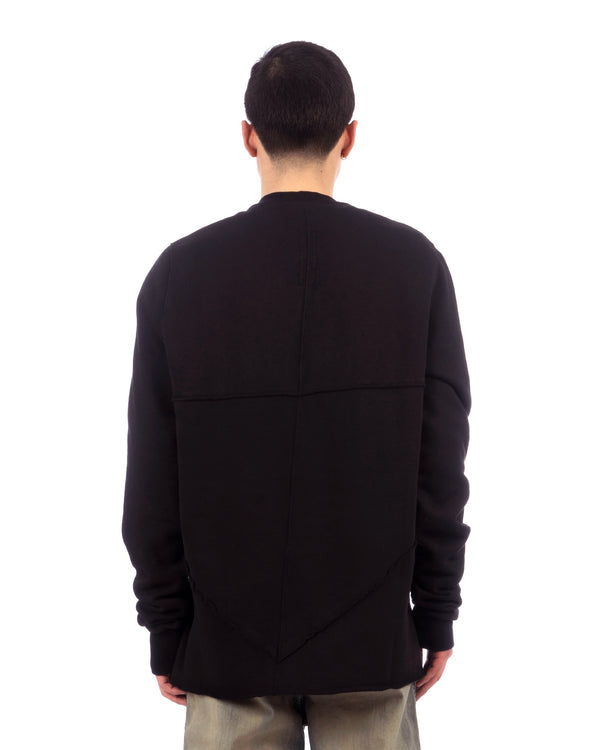 DRKSHDW by Rick Owens | Crewneck Felpa Black - Concrete