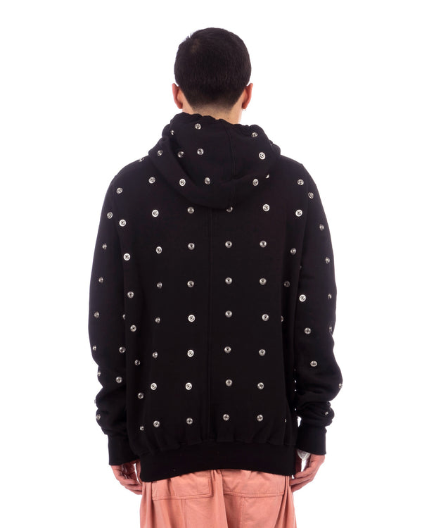DRKSHDW by Rick Owens | Granbury Hoodie Black - Concrete