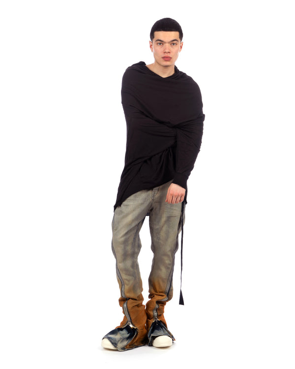 DRKSHDW by Rick Owens | Bolan Banana Denim Sky - Concrete