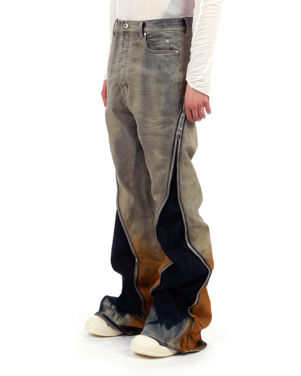 DRKSHDW by Rick Owens | Bolan Banana Denim Sky - Concrete