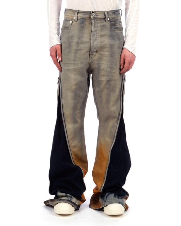 DRKSHDW by Rick Owens | Bolan Banana Denim Sky - Concrete