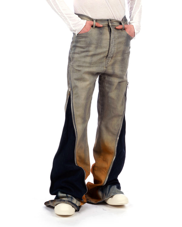DRKSHDW by Rick Owens | Bolan Banana Denim Sky - Concrete