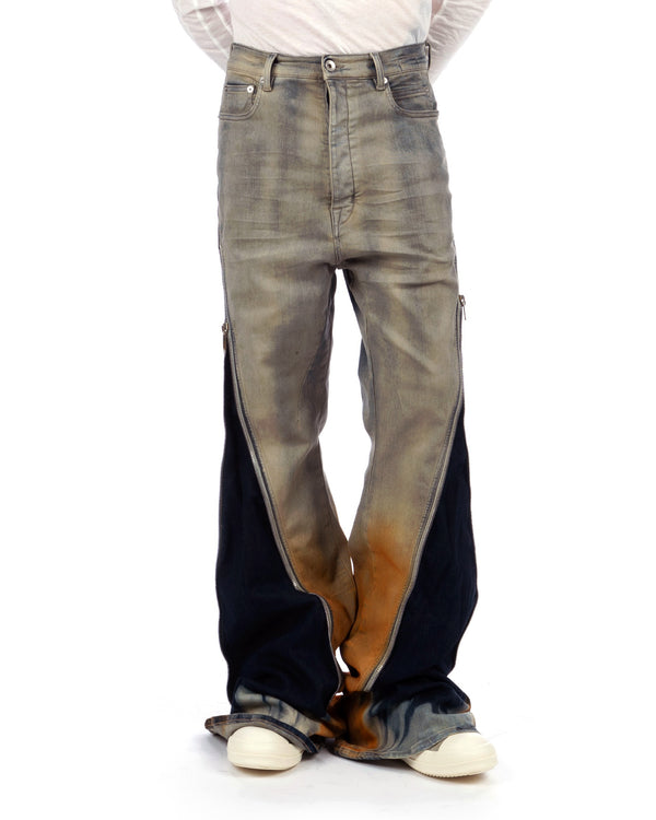 DRKSHDW by Rick Owens | Bolan Banana Denim Sky - Concrete
