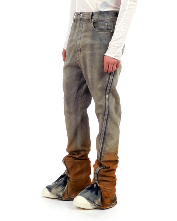 DRKSHDW by Rick Owens | Bolan Banana Denim Sky - Concrete