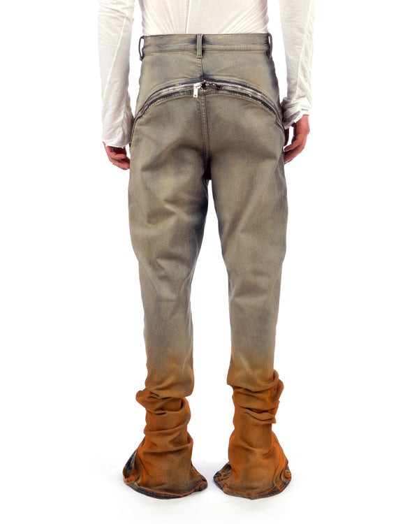 DRKSHDW by Rick Owens | Bolan Banana Denim Sky - Concrete
