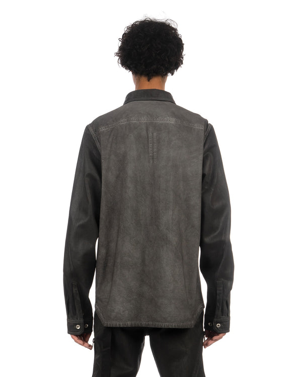 DRKSHDW by Rick Owens | Splintered Shirt Stone - Concrete