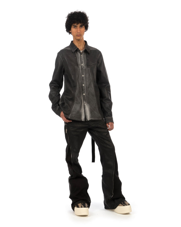 DRKSHDW by Rick Owens | Splintered Shirt Stone - Concrete