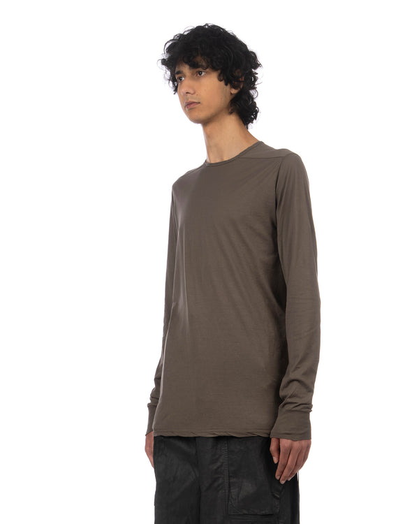DRKSHDW by Rick Owens | Level Long Sleeve T-shirt Dust - Concrete