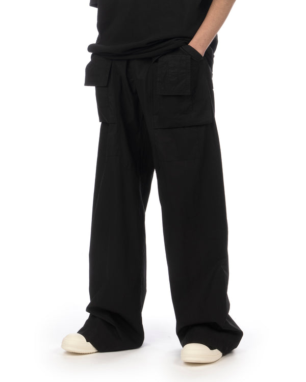 DRKSHDW by Rick Owens | Creatch Wide Pants Black - Concrete