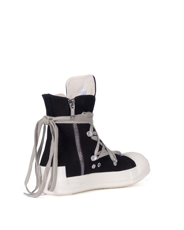 DRKSHDW by Rick Owens | Denim Sneaks Megalace Black Milk Milk - Concrete
