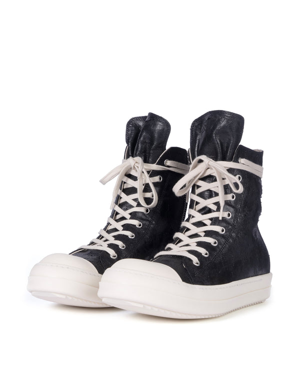 DRKSHDW by Rick Owens | Denim Sneaks BMC Black Milk - Concrete