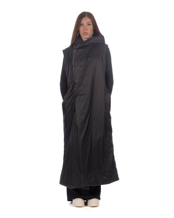 DRKSHDW by Rick Owens | U Hooded Sleeveless Liner Black - Concrete