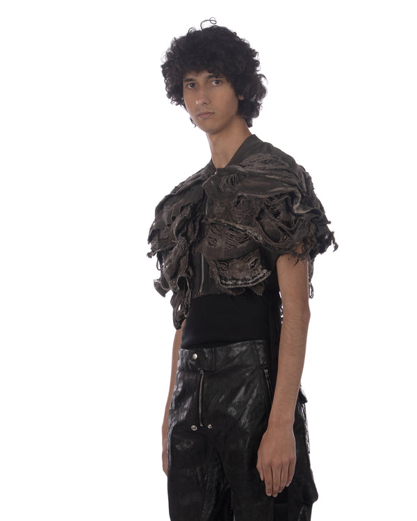 DRKSHDW by Rick Owens | Tatlin Sleeveless Denim Bomber Dust