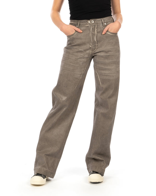 DRKSHDW by Rick Owens | Geth Jeans Dust - Concrete