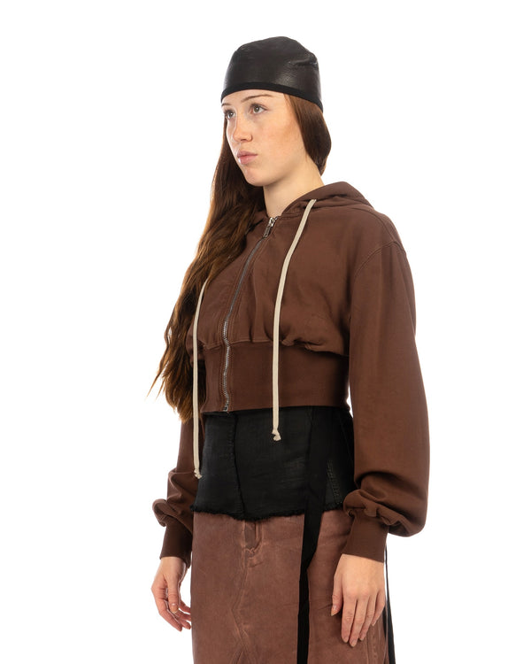 DRKSHDW by Rick Owens | Tatlin Zipped Hoodie Terra - Concrete