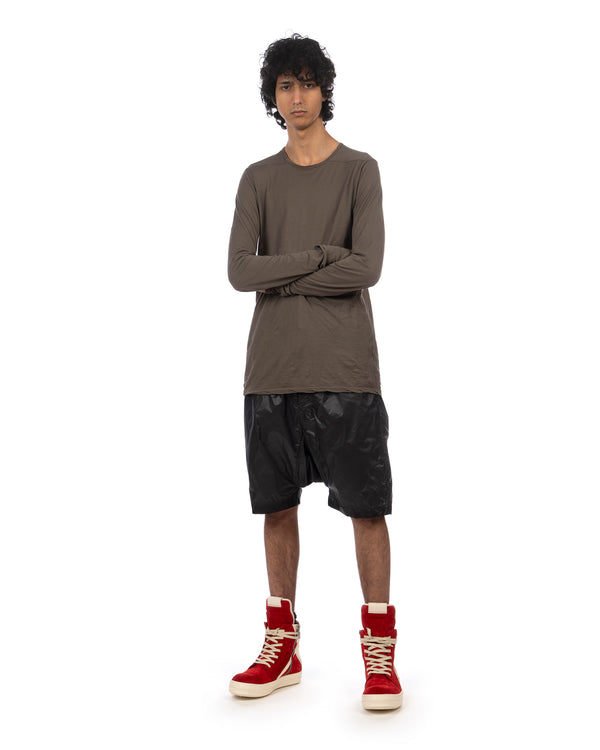 DRKSHDW by Rick Owens | Drawstring Nylon Short Black - Concrete