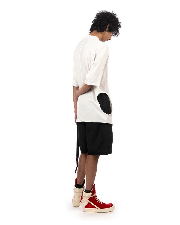 DRKSHDW by Rick Owens | Subhuman Jumbo T-Shirt Milk - Concrete