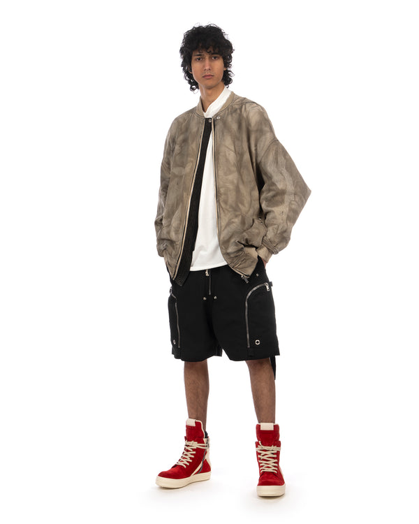 DRKSHDW by Rick Owens | Subhuman Jumbo T-Shirt Milk - Concrete