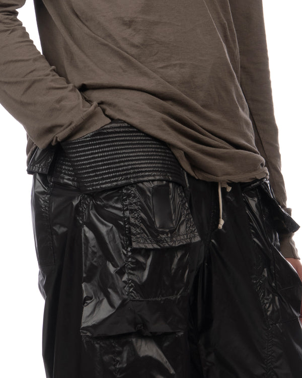 DRKSHDW by Rick Owens | Creatch Wide Nylon Pant Black - Concrete