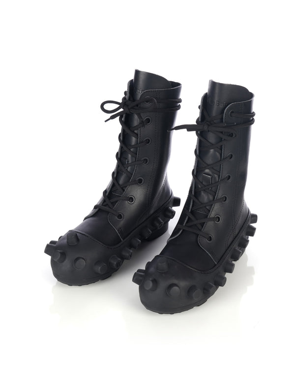 Walter Van Beirendonck | Boom Boots Black - Concrete