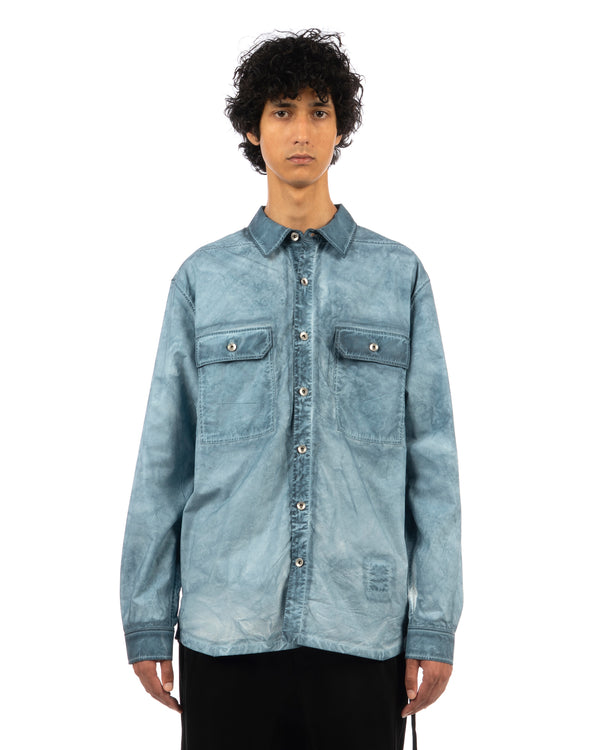 DRKSHDW by Rick Owens | Jumbo Shirt Toothpaste - Concrete