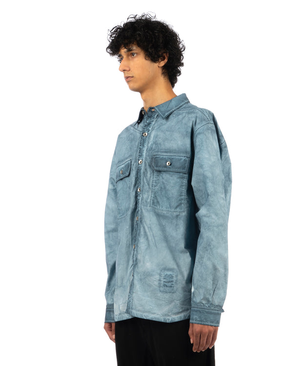 DRKSHDW by Rick Owens | Jumbo Shirt Toothpaste - Concrete