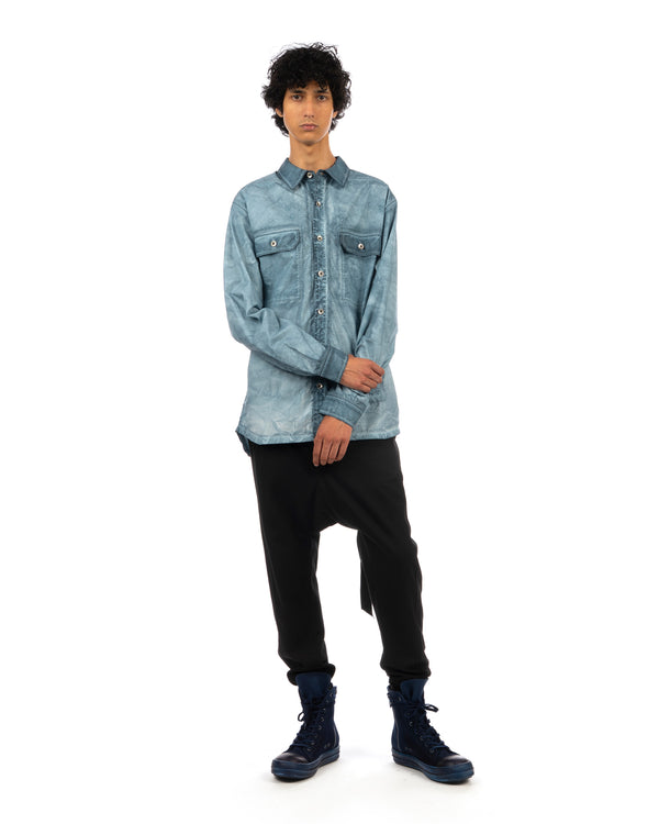 DRKSHDW by Rick Owens | Jumbo Shirt Toothpaste - Concrete