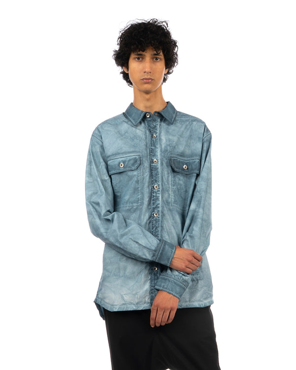 DRKSHDW by Rick Owens | Jumbo Shirt Toothpaste - Concrete