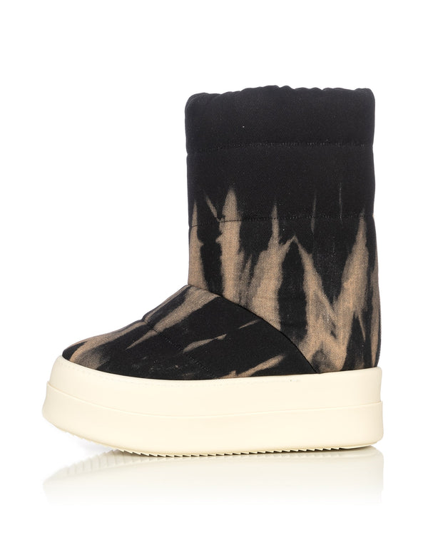 DRKSHDW by Rick Owens | M Mega Bumper Boots Black / Terra - Concrete