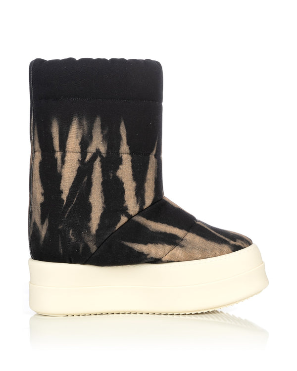 DRKSHDW by Rick Owens | M Mega Bumper Boots Black / Terra - Concrete
