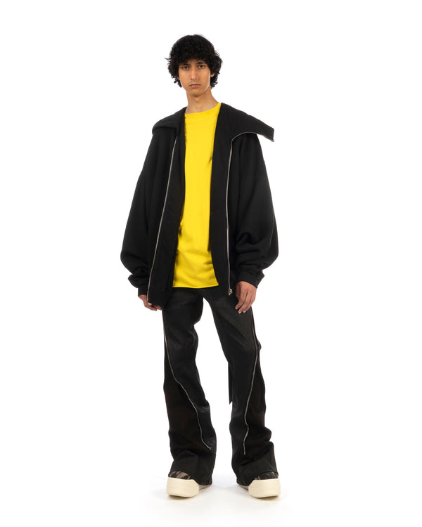 DRKSHDW by Rick Owens | Bolan Denim Pants Black Wax - Concrete