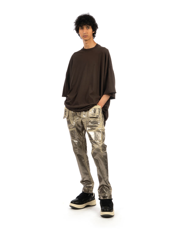 DRKSHDW by Rick Owens | Creatch Cargo Denim Pants Palladium - Concrete