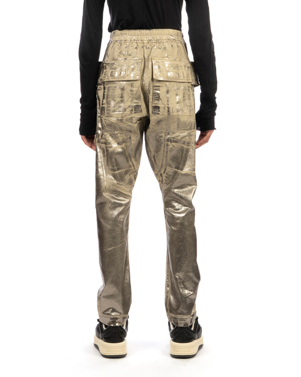 DRKSHDW by Rick Owens | Creatch Cargo Denim Pants Palladium - Concrete