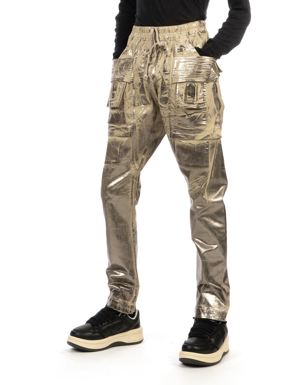 DRKSHDW by Rick Owens | Creatch Cargo Denim Pants Palladium - Concrete