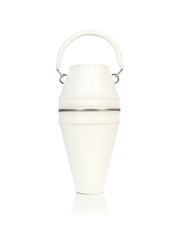 Saddermander | The Urn Grande Bag White - Concrete