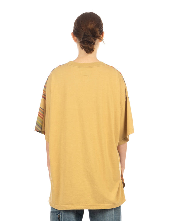 FACETASM | Radiant Print T-Shirt Beige - Concrete