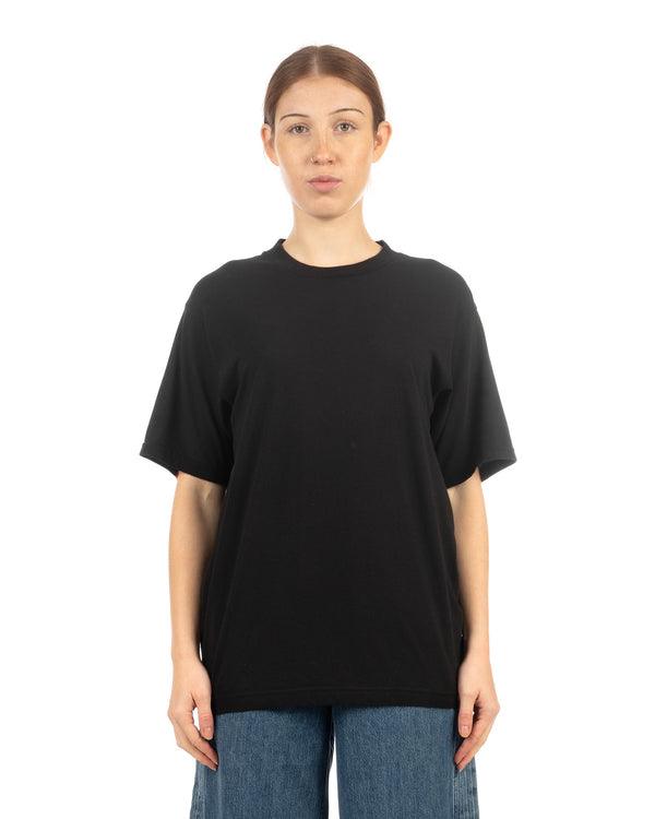 FACETASM | Rib Basic T-Shirt Black - Concrete