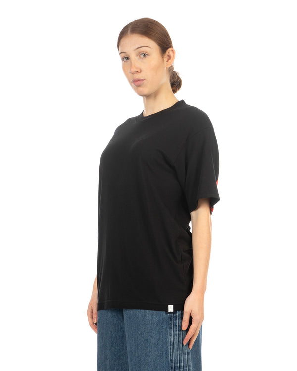 FACETASM | Rib Basic T-Shirt Black - Concrete