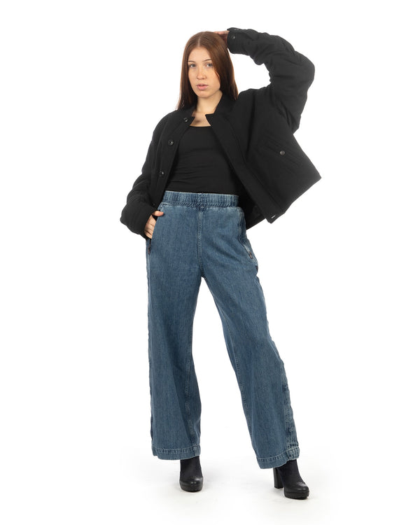 FACETASM | Cropped Wool Jacket Black - Concrete