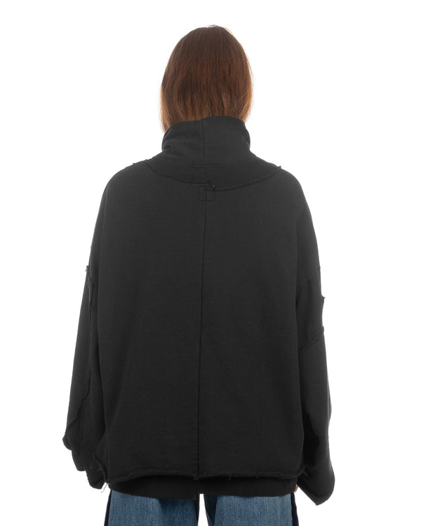 FACETASM | Layered Deconstructed Sweat Black - Concrete