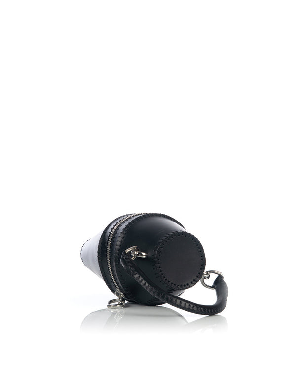 Saddermander | The Urn Petite Bag Black - Concrete