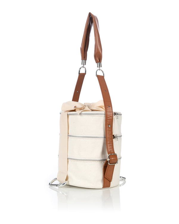 FACETASM | U Bento Bag Ecru - Concrete