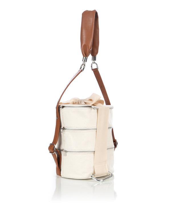 FACETASM | U Bento Bag Ecru - Concrete