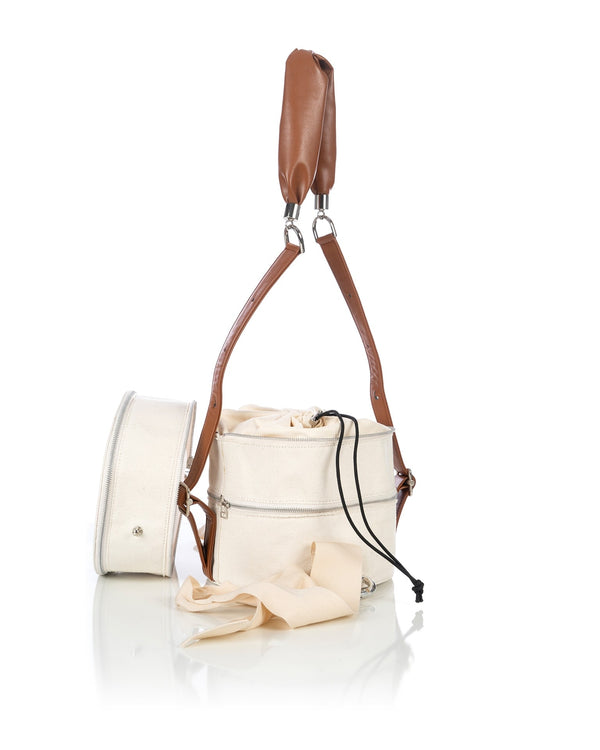 FACETASM | U Bento Bag Ecru - Concrete