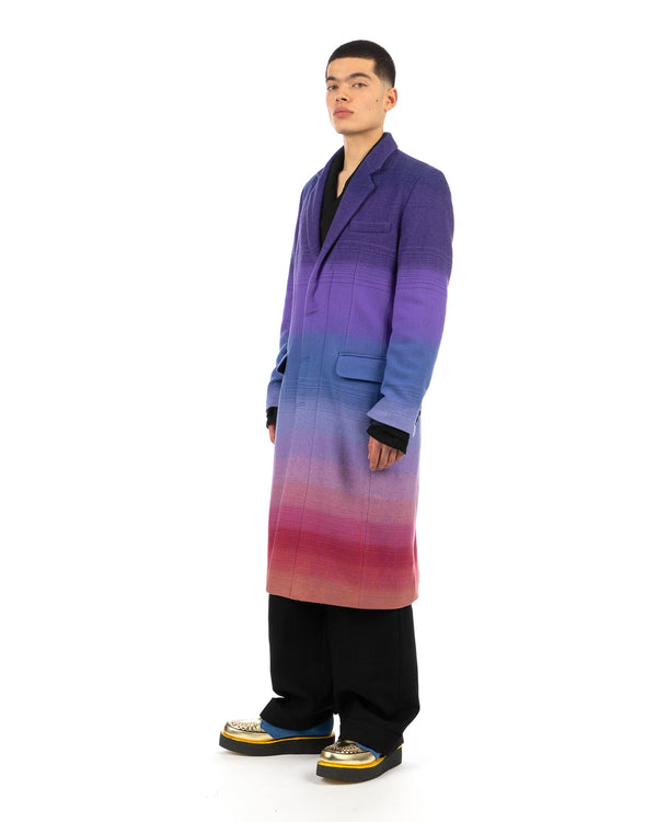 FACETASM | Stay Gold Chester Coat Sunrise - Concrete