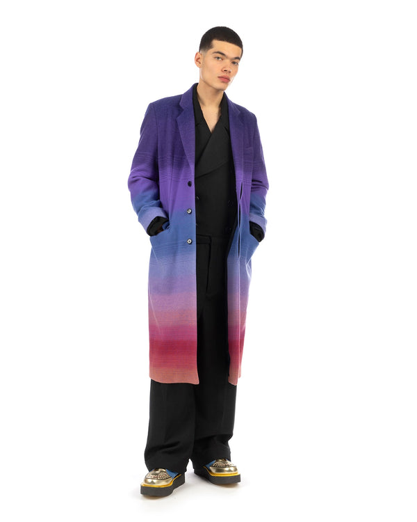 FACETASM | Stay Gold Chester Coat Sunrise - Concrete